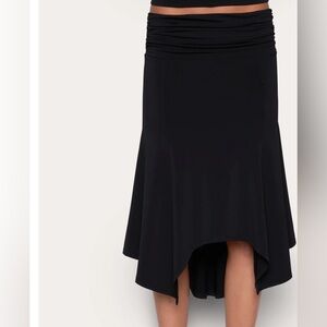 Guizio Soffiano Asymmetric Skirt Size S